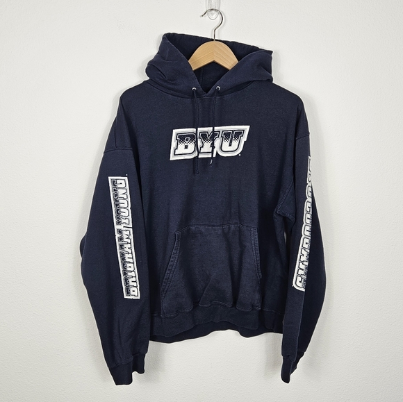 Champion Other - BYU Brigham Young University Champion Hoodie Sweatshirt Size L